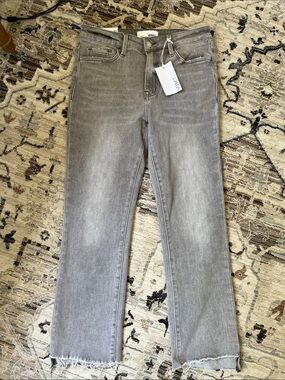 Vervet Faded Grey Bella Jeans